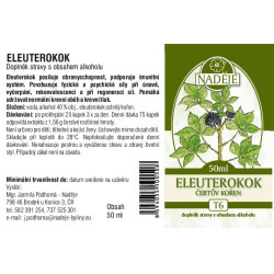 Eleuterokok /čertův kořen/ - tinktura z byliny