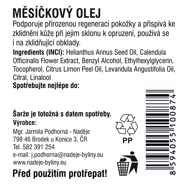 Měsíčkový olej