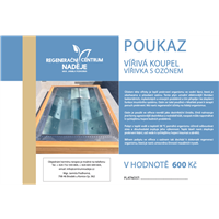 Dárkový poukaz Centrum Naděje - vířivka s ozónem