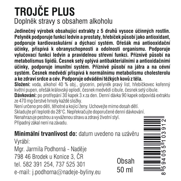 Trojče plus