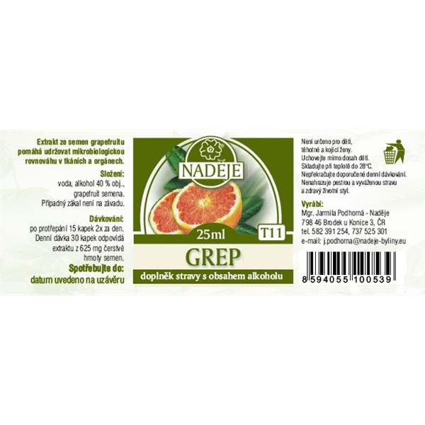 Grapefruit 25 ml