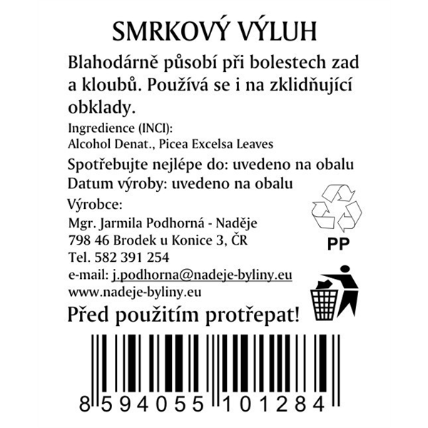 Smrkový výluh 200 ml